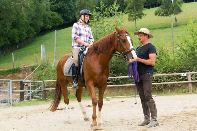 Reiten während Ihres Genussurlaubes im 4* Hotel Waldhof Muhr