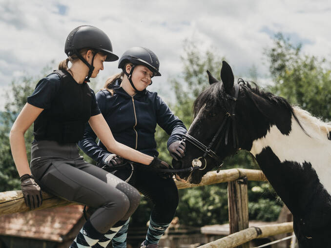 Teenager Reiturlaub im Hotel Muhr