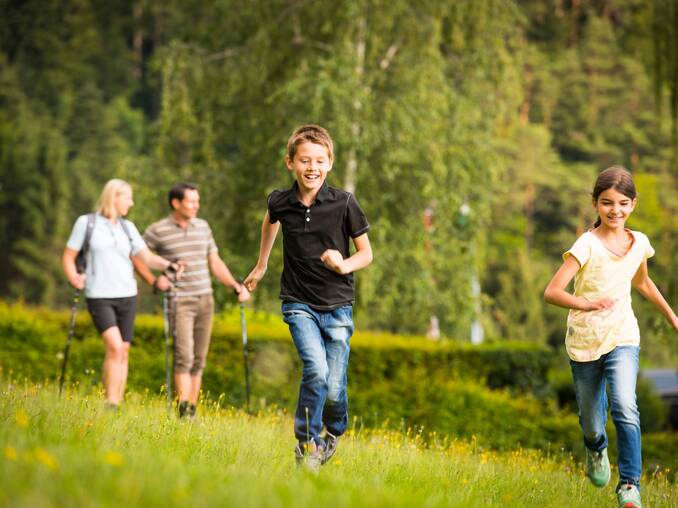 Familienwandertag in der Region des Hotel Muhr