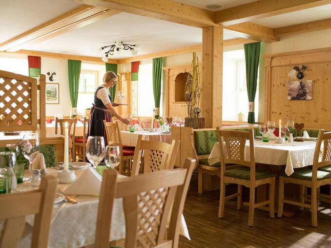 Restaurant im Hotel Muhr