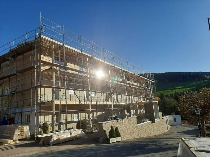 Umbau am Hotel Waldhof Muhr