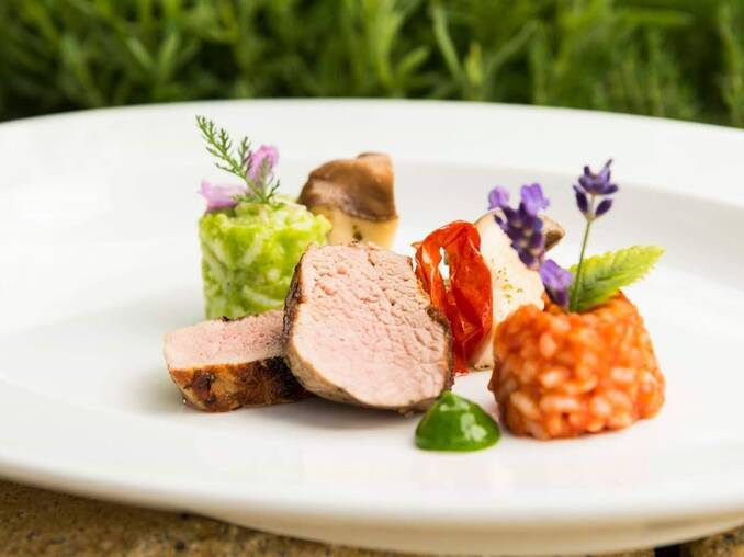 Köstliche Speise im Hotel Muhr Köstliche Speise im Hotel Muhr