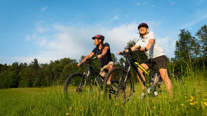 Radgenuss im Naturpark