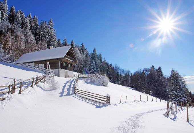 Herrliche Winterlandschaft im Naturpark (c) Michael Fischer 