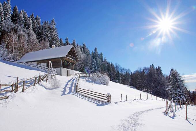 Herrliche Winterlandschaft im Naturpark Pöllauer Tal (c) Michael Fischer