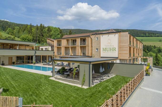 Außenansicht des 4* Hotel Muhr