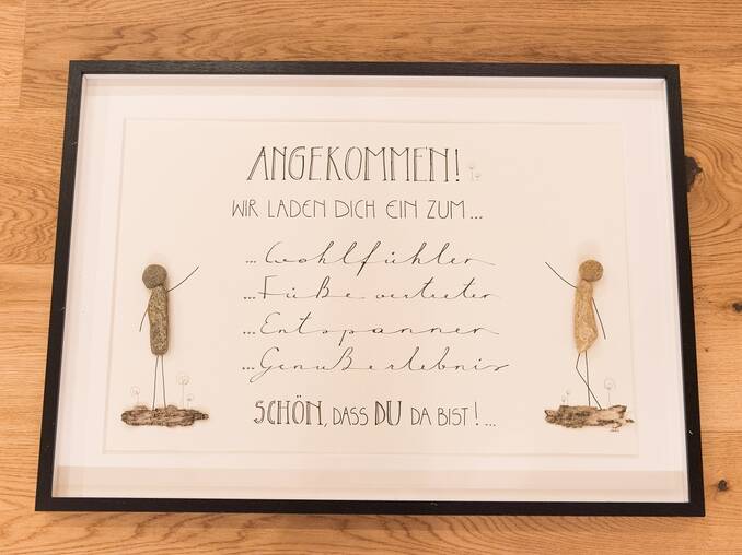 Dekoration im Hotel Waldhof Muhr