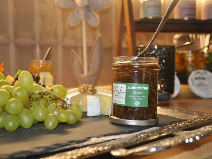 Chutney aus dem Hofladen Muhr im Naturpark Pöllauer Tal Chutney aus dem Hofladen Muhr im Naturpark Pöllauer Tal