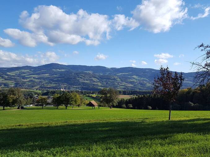 Ausblick in den Naturpark Pöllauer Tal, Fotografin Christine Schwetz Ausblick in den Naturpark Pöllauer Tal, Fotografin Christine Schwetz