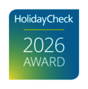 Award 2026 von HolidayCheck. Award 2026 von HolidayCheck.