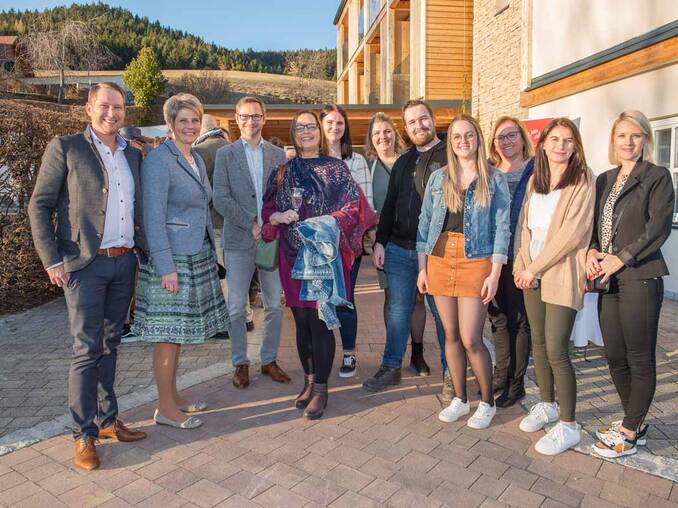 crosseye Marketing bei der Eröffnung im 4* Hotel Waldhof Muhr