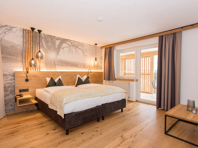 Doppelzimmer Streicheleinheit im Hotel Muhr Doppelzimmer Streicheleinheit im Hotel Muhr