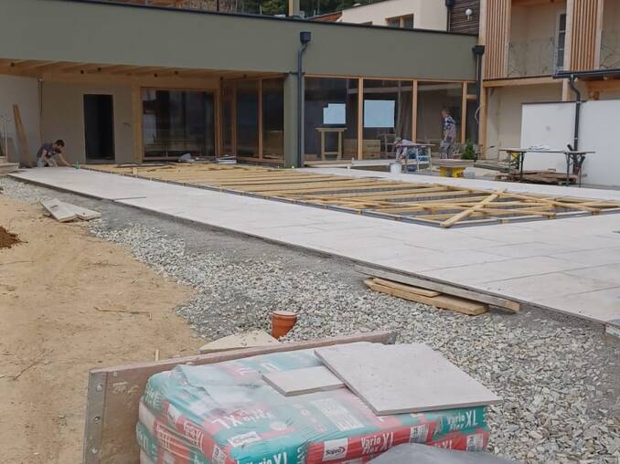 Umbau vom Wellnessbereich im 4* Hotel Waldhof Muhr