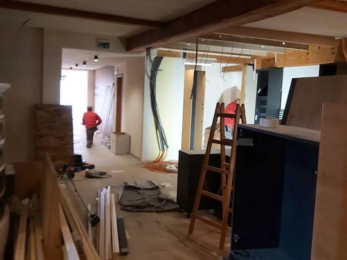 Umbau im Hotel Waldhof Muhr