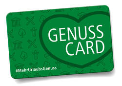 GenussCard als Eintrittskarte zu über 250 Ausflugszielen