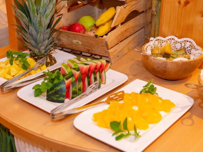 Frisches Obst im Hotel Waldhof Muhr