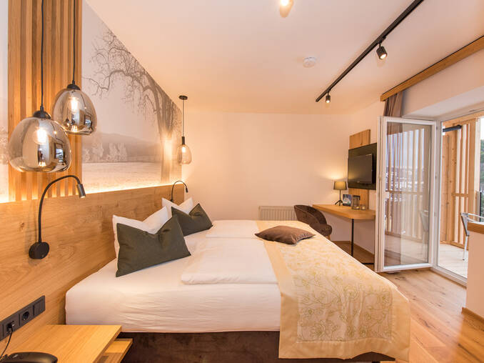 Doppelzimmer Streicheleinheiten im Hotel Muhr